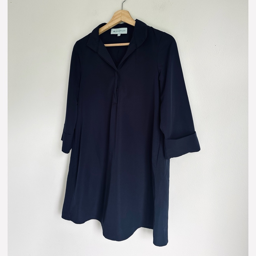 Tuckernuck Navy Blue Dress - Picture 3 of 6
